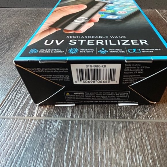 Smart Gear Rechargeable UV Sterilizer Wand Brand New in Box - Picture 6 of 6